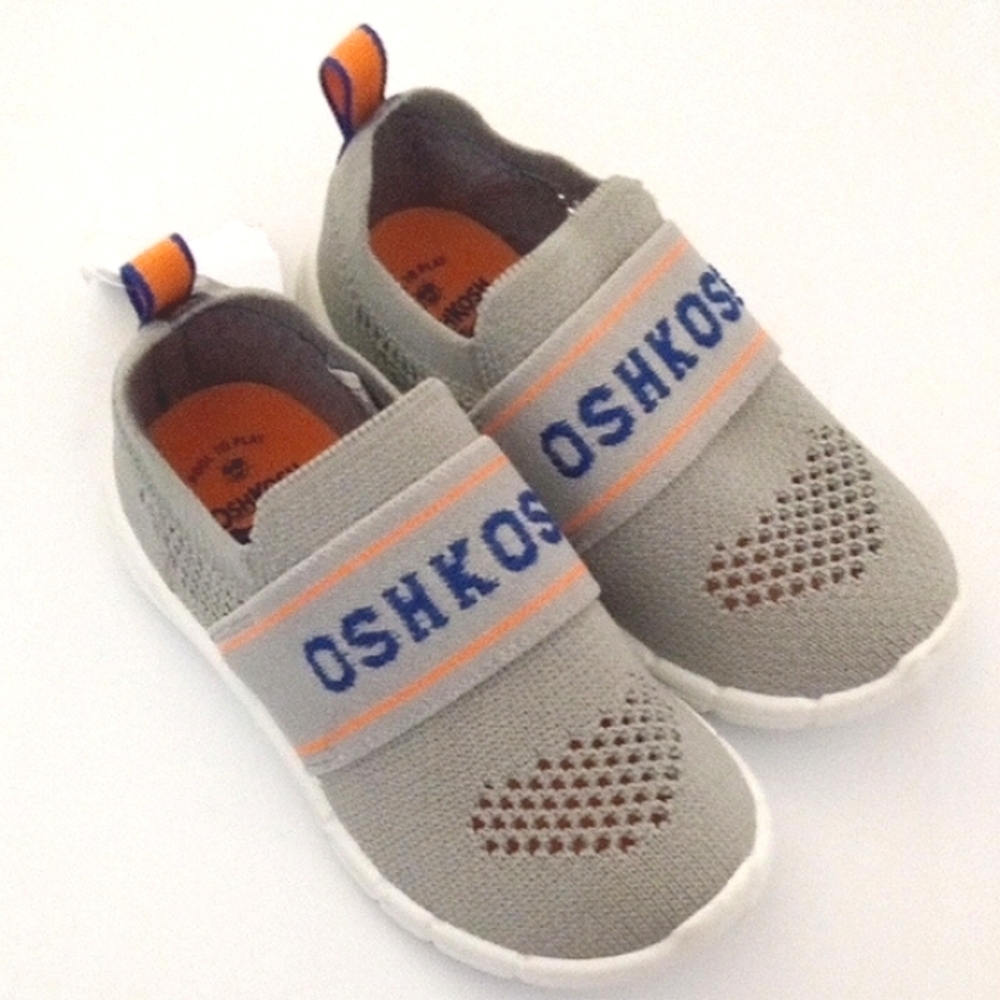 OshKosh B'gosh Kids Gray Slip-On Shoes